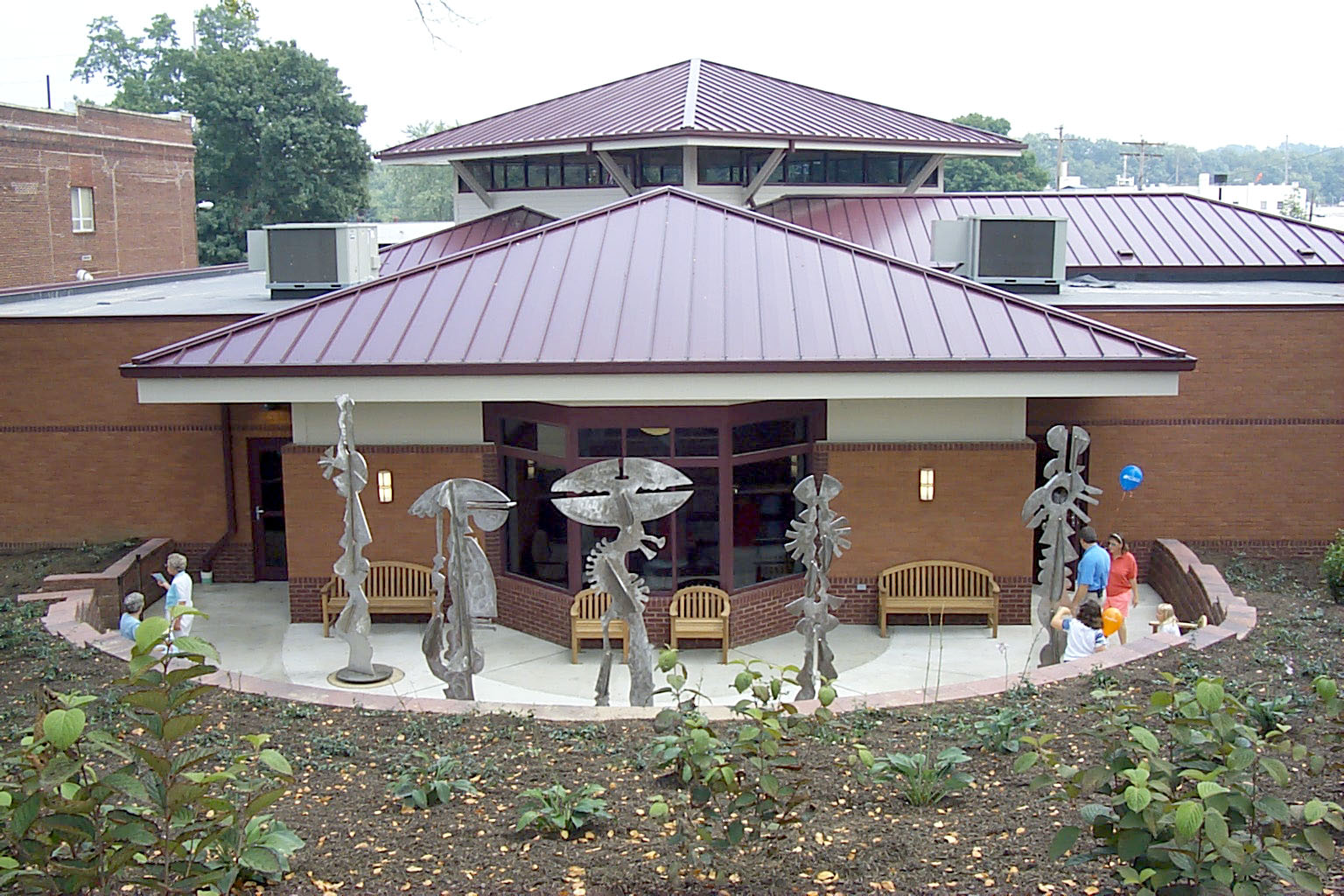 Mogadore Branch Library Reading Garden